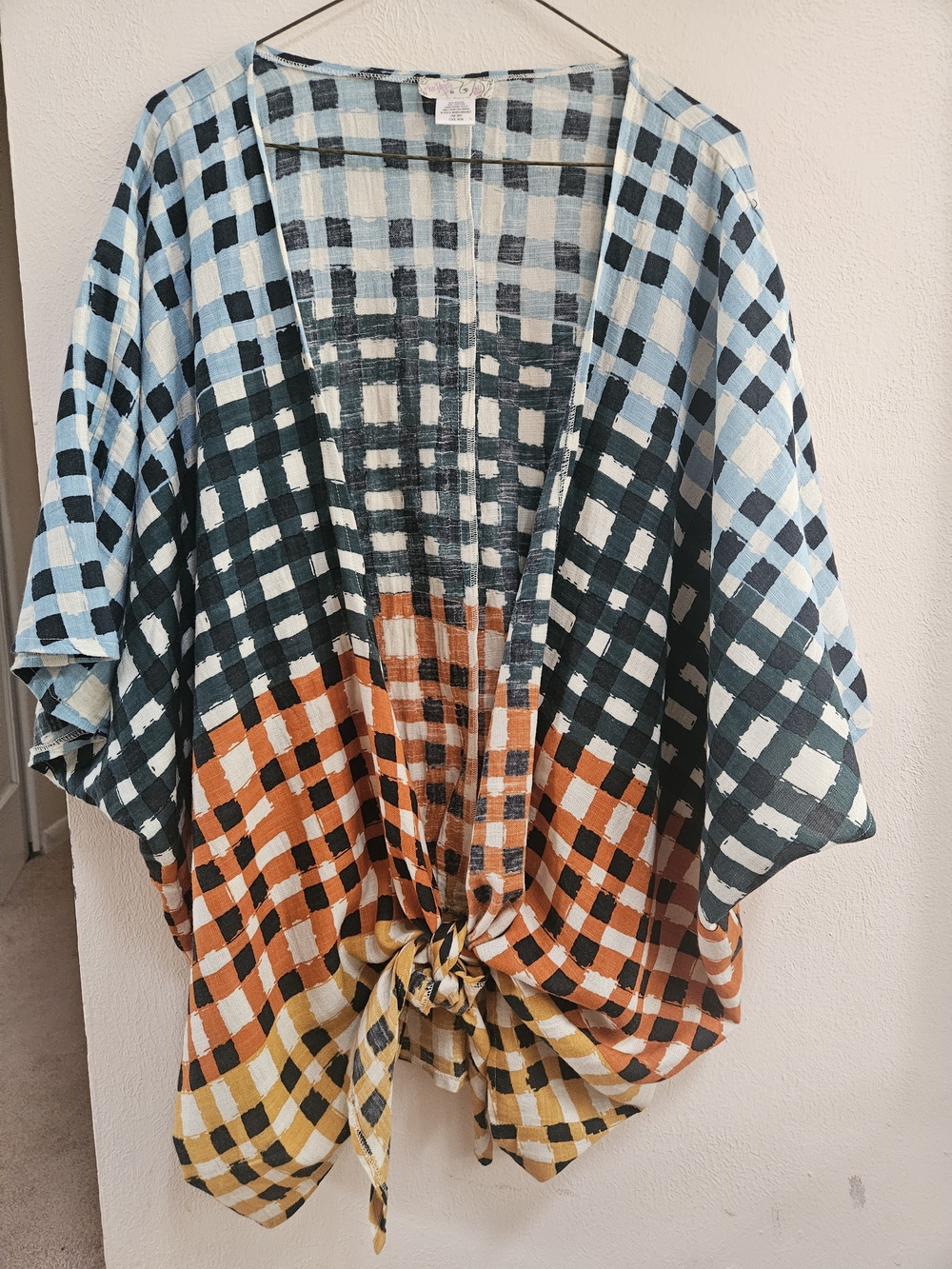 Free People Tie-Front Kimono